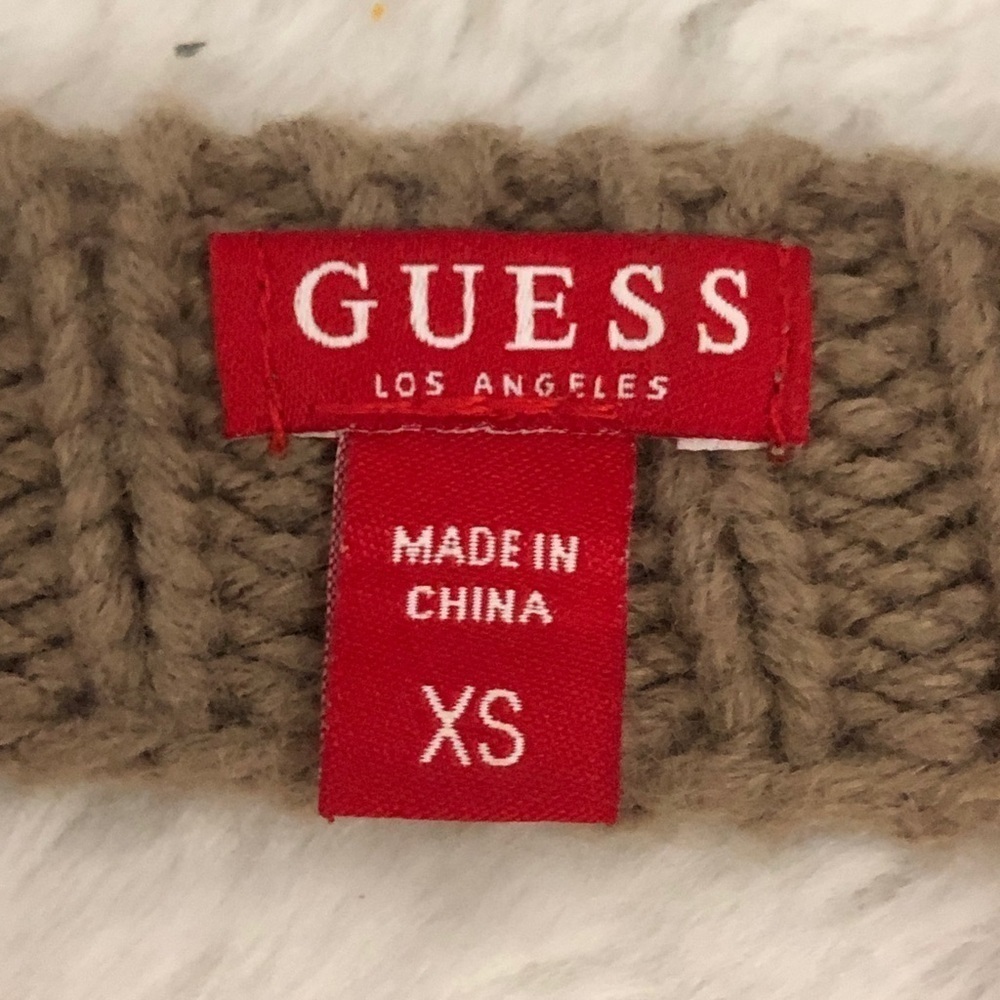 Womens Tan GUESS Sweater. Size XS. - Picture 6 of 8